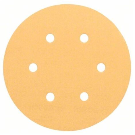 DISCO ABRASIVO RW D150 6 AGUJEROS 6 PIEZAS - B 2608605102 (1/2)