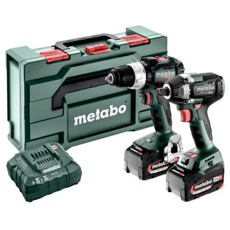 Set combinado de herramientas electroportátiles Metabo BS 18 LT BL (1/5)