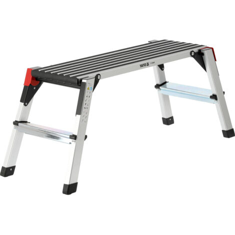 PLATAFORMA DE TRABAJO DE ALUMINIO PLEGABLE - YT-30600 (1/3)
