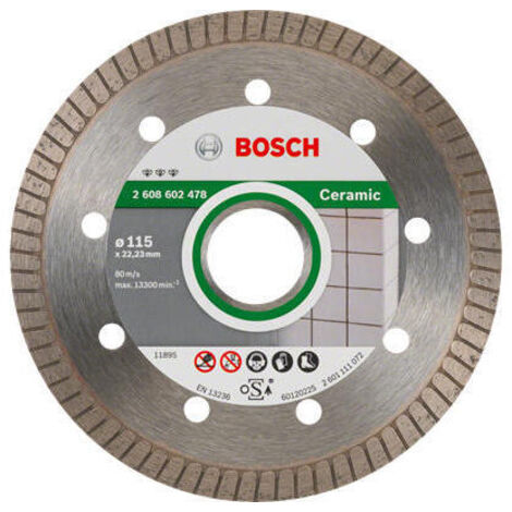 Bosch Best for Ceramic Disco de corte diamantado Turbo 125 mm