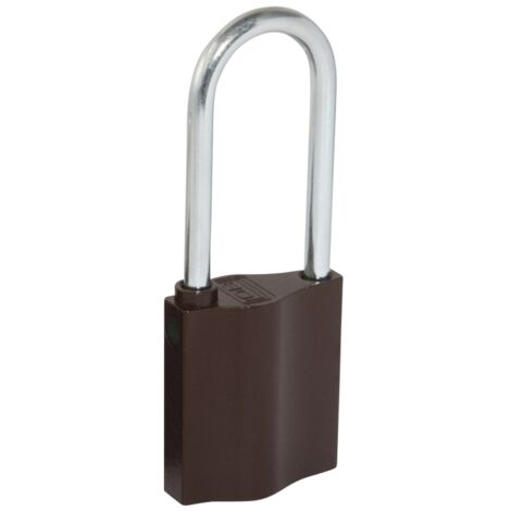 Candado de aleación de zinc con pestillo, llave grande y arco extendido - MP KLO K351 (1/2)