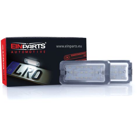 Luces LED para matrícula, 6000 K, blanco frío, 12 V, CANBUS, para Fiat 500 (1/4)