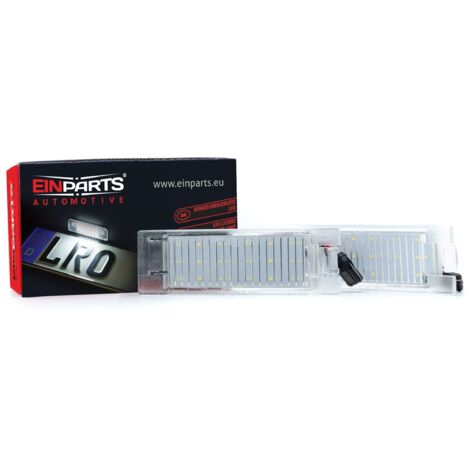 Luces LED para matrícula 6000K blanco frío 12V CANBUS para Opel Astra Corsa Vectra Insignia Tigra Meriva Zafira (1/5)