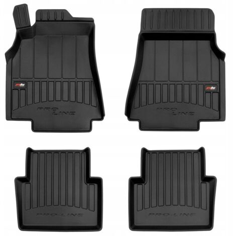 ALFOMBRAS DE GOMA Y FELPUDOS MERCEDES A W169 2004-2012 3D TROUGH (1/5)