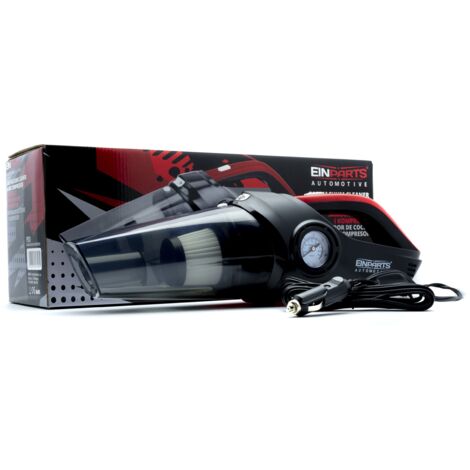 Aspiradora portátil para coche de 120 W y 12 V con compresor y filtro HEPA