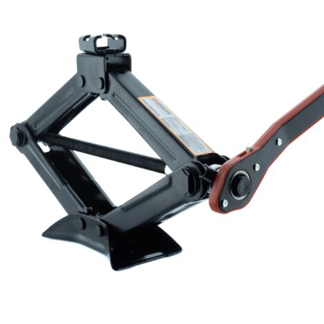 Gato trapezoidal compacto de 1,5 T con llave de trinquete y guantes (1/5)
