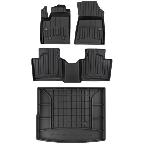 Juego de alfombrillas de goma 3D Renault Espace 6 desde 2023- 7 plazas con