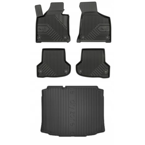 SET 77 Alfombrillas de goma y alfombrilla AUDI A3 8P Hatchback 2003-2013 3 puertas (1/5)