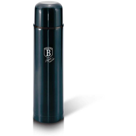Termo de acero 1.0L BERLINGER HAUS Línea Metálica Aguamarina BH-7834 (1/5)