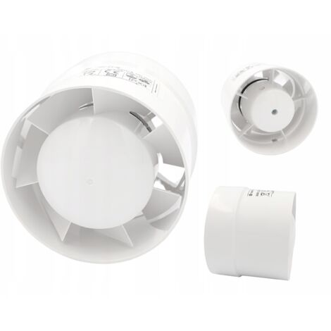 VENTILADOR AXIAL DE CONDUCTO FI 150mm RENDIMIENTO ESTÁNDAR 298m3/h VENTIKA INTRO (1/5)