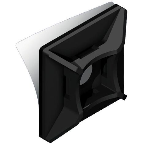 Base de montaje para pulseras PMS-19-19-UV (100 uds.) autoadhesivas negras (1/3)