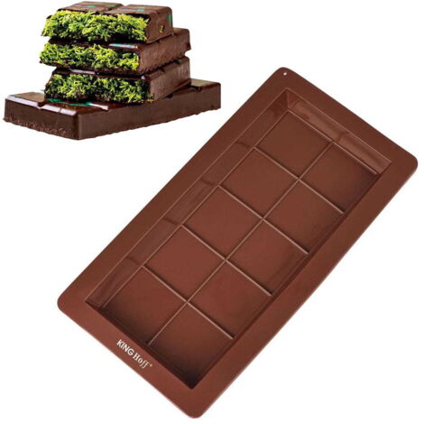 Molde de silicona para chocolate Dubai 25x13,5 cm KINGHOFF KH-1945 (1/5)