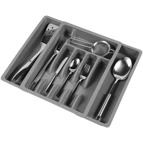 Organizador de cubiertos para cajones, extensible, BRUNBESTE BB-2615