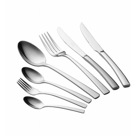 Juego de cubiertos de 42 piezas para 6 personas, plata brillante BERLINGER HAUS BH-3045 (1/2)