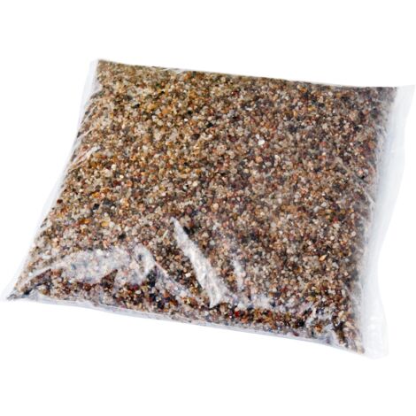 GRAVA DE RÍO AQR OSCURA 1-3MM 2KG