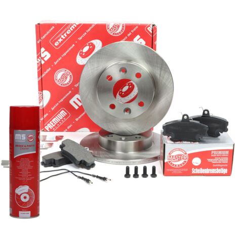 JUEGO DE DISCOS Y PASTILLAS DE FRENO DELANTERO DACIA, RENAULT 201201160