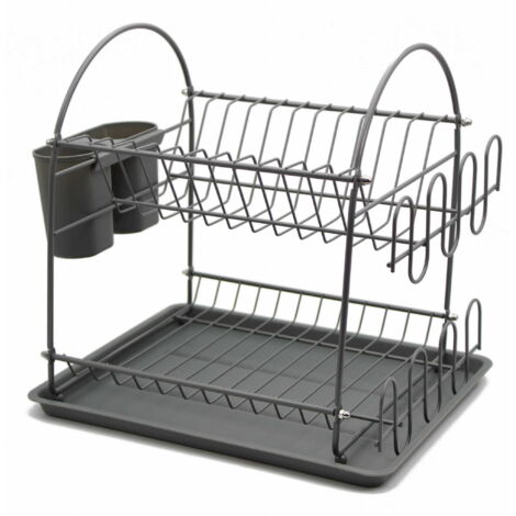 Escurreplatos 32x32x26cm BRUNBESTE BB-3565 Gris