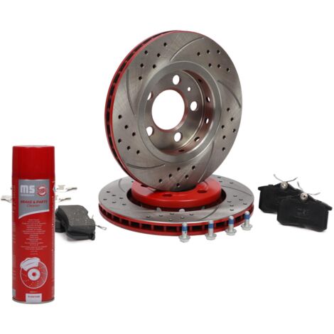 JUEGO DE DISCOS Y PASTILLAS DE FRENO TRASERO SPORT-EXTREME AUDIVW 202221630 (1/4)