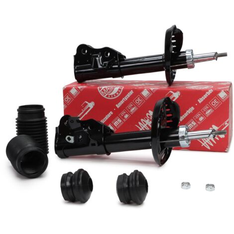 KIT AMORTIGUADORES + topes ""MS"" delanteros HONDA CIVIC VIII 1.4/1.8i/2.2CTDi 01.06-