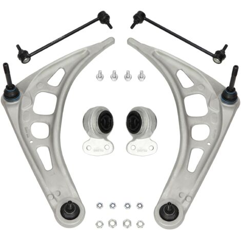 JUEGO DE BRAZOS DE CONTROL DELANTEROS BMW 3 (E46) brazos de control, bujes y bieletas "MS" (1/5)