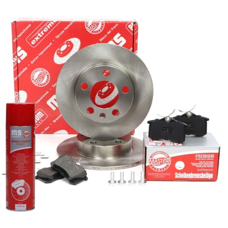 JUEGO DE DISCOS Y PASTILLAS DE FRENO TRASERO AUDI, SKODA, VW 200901230 (1/2)