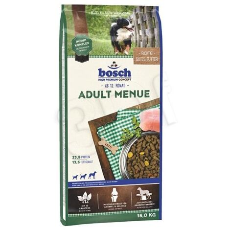 Comida seca para perros Bosch Adult Menue 15 kg (1/2)