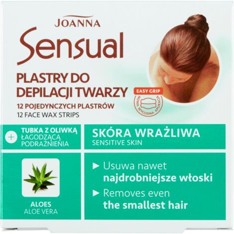 Joanna Sensual - Bandas depilatorias faciales, piel sensible (1/2)