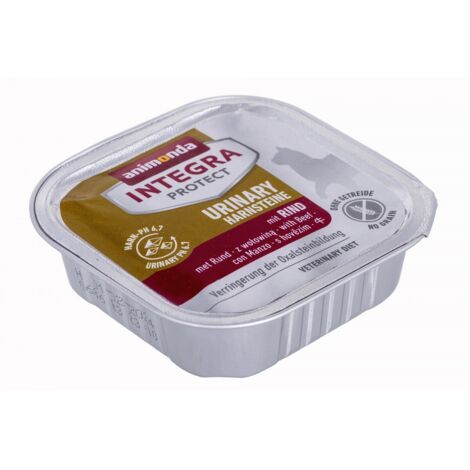 Animonda Integra Protect: Comida húmeda para gatos con carne de res, 100 g - protección del tracto urinario (1/2)