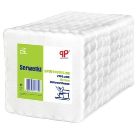 Servilletas de servicio profesionales PP 15cmx15cm 2.000 piezas