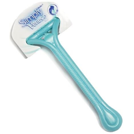 Gillette Simply Venus 2: 24 maquinillas de afeitar desechables para mujer, afeitado suave (1/2)