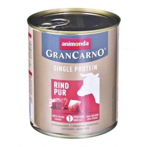ANIMONDA GranCarno Protein sabor ternera lata 800g (1/2)
