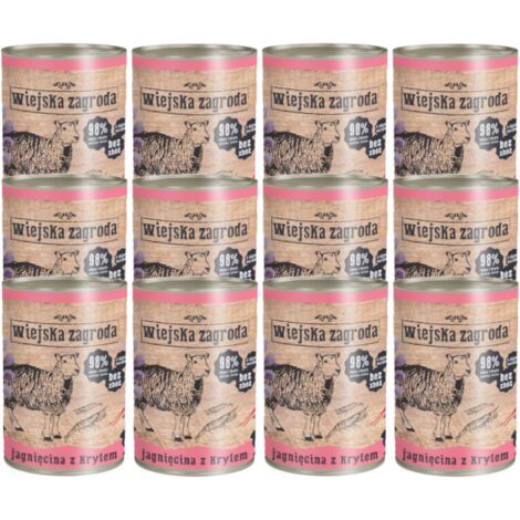 COUNTRY FARM Cordero con krill - comida h煤meda para gatos - 12x400g