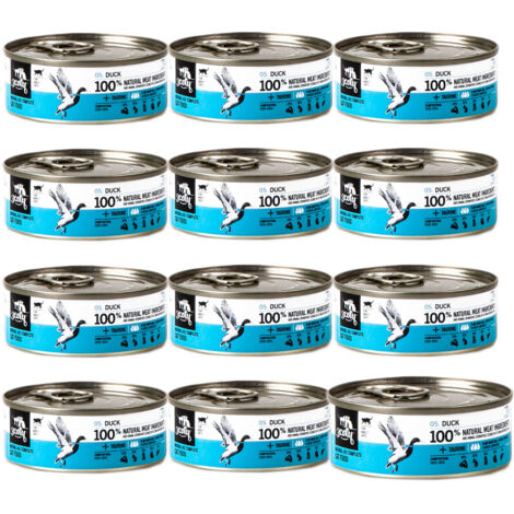 3COTY Pato - comida húmeda para gatos - 12 x 80 g (1/3)