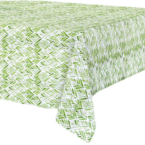Mantel de jardín para mesa, impermeable, antimanchas, decorativo, 180 x 130 cm (1/5)