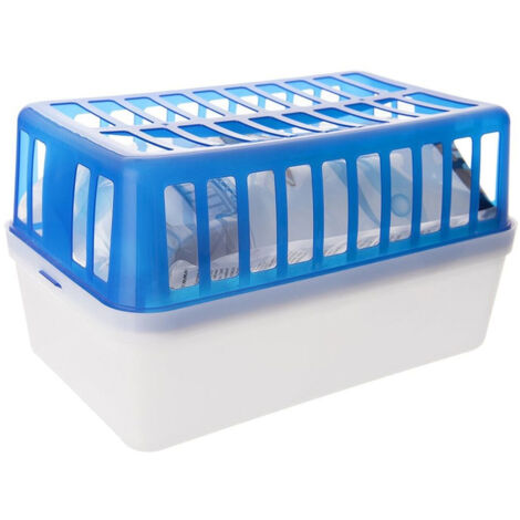 Deshumidificador de aire con gran capacidad de absorción de humedad para habitaciones en un contenedor de 2,2 L (1/5)