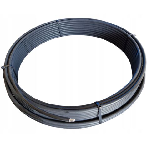 CABLE DE PARARRAYOS DE ALUMINIO NEGRO DE 8 MM CON AISLAMIENTO DE PVC ...