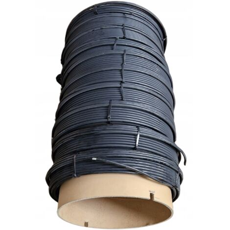 CABLE DE PARARRAYOS DE ALUMINIO NEGRO DE 8 MM CON AISLAMIENTO DE PVC ...