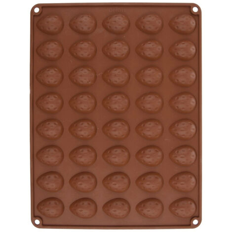 Molde de silicona para hornear galletas, bizcochos, nueces y cacahuetes. (1/3)