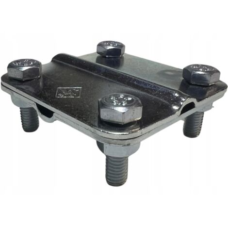 Conector cruzado de protección contra rayos 4 x M8 s -40 acero galvanizado (1/3)