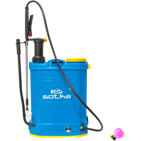 Pulverizador de doble accionamiento de 16 L (1/4)