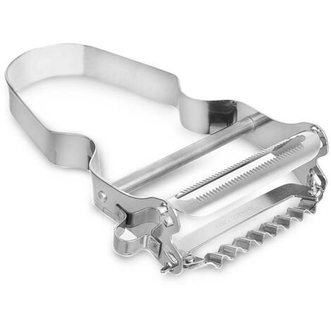Pelador Juliana de Acero Doble, Cuchillo de Cocina para Verduras y Frutas (1/5)