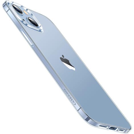 FUNDA DE SILICONA PARA APPLE IPHONE 13 14 TRANSPARENTE A2882 A2649 A2881 A2884 A2883 (1/5)