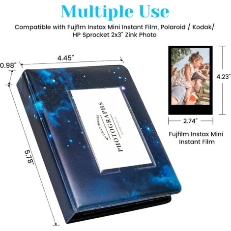 ARPAN Grand Album Photo Autocollant 20/40 Feuilles/coté X 1 (Style