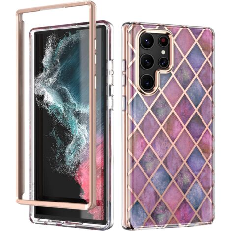 FUNDA ROSA MORADA PARA SAMSUNG GALAXY S22 ULTRA (1/5)