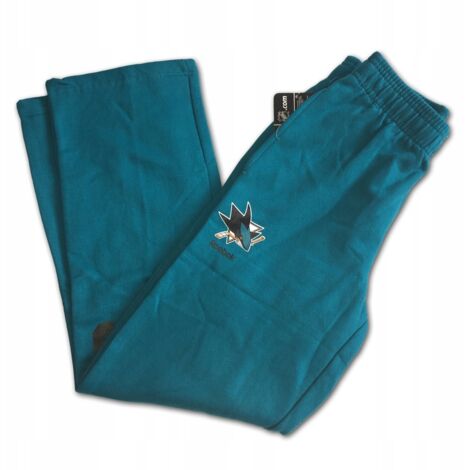 Pantalones de chándal Reebok SJ Sharks verdes talla 128+ (1/3)