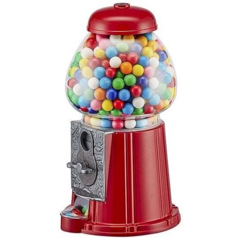 Máquina dispensadora de caramelos de goma, regalo para niños