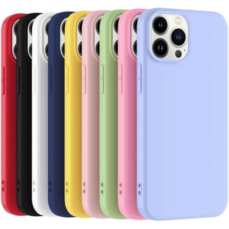 FUNDA DE SILICONA PARA IPHONE 13 PRO MAX 9uds (1/5)