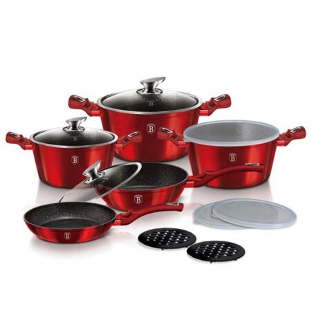 BATERÍA DE COCINA BERLINGER HAUS BH-7030 BORGOÑA (1/5)