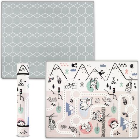 Colchoneta educativa de espuma enrollada 180 x 150 x 1,5 cm Nukido NK-342 (1/5)