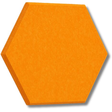 Paneles de pared de fieltro hexagonales 3D, reposacabezas, autoadhesivos, acústicos, suaves